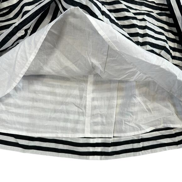 Original Penguin Striped Black White Dress Size 4 $159 - Picture 5 of 8